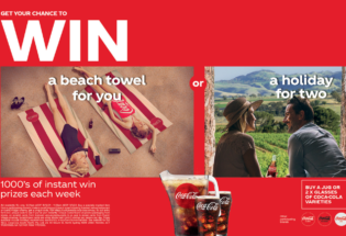 Purchase any Coke variety for the chance to WIN!*