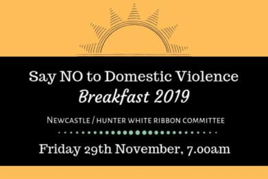 Say NO to Domestic Violence Breakfast