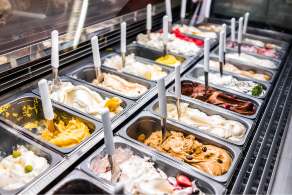 Treat yourself to a hot coffee or sweet treat from Espresso Gelato. 